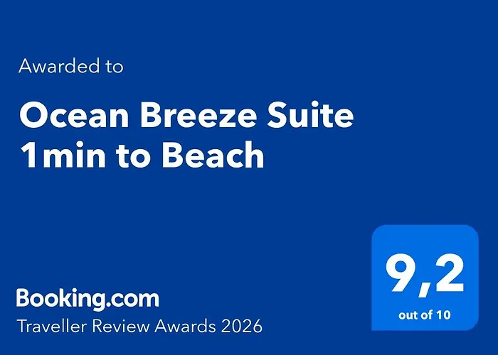 Ocean Breeze 1min To Apartment